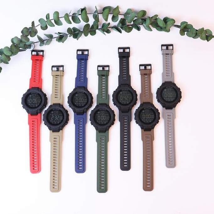 (Studio One) Jam Tangan Skymax Original Sport Digital Strap Rubber Water Resist Sky 2026