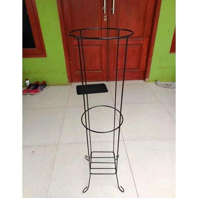 Original Standing Pot Bunga Besi Diameter 25 Tinggi 100cm Shopee