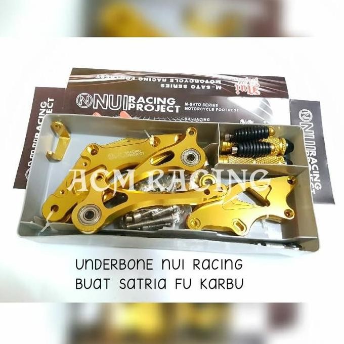 UNDERBONE STEP NUI RACING SATRIA FU 150 KARBU - ANDERBONE NUI SATRIA