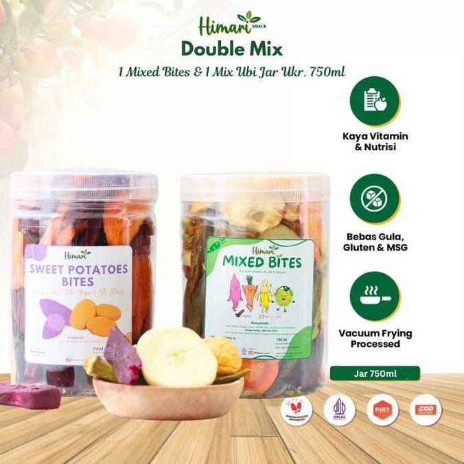 

Himari Mix Keripik Buah Sayur & Stick Ubi Ungu Madu | Snack Sehat Ringan Asli