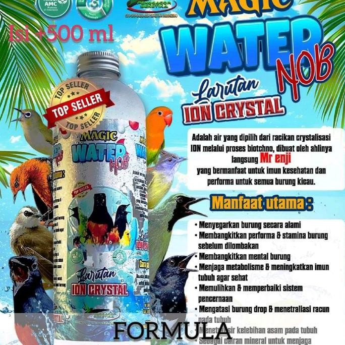 

Minuman Magic Water Nob Larutan Ion Crystal 500 Ml By Penggacor Seketika - Air Co