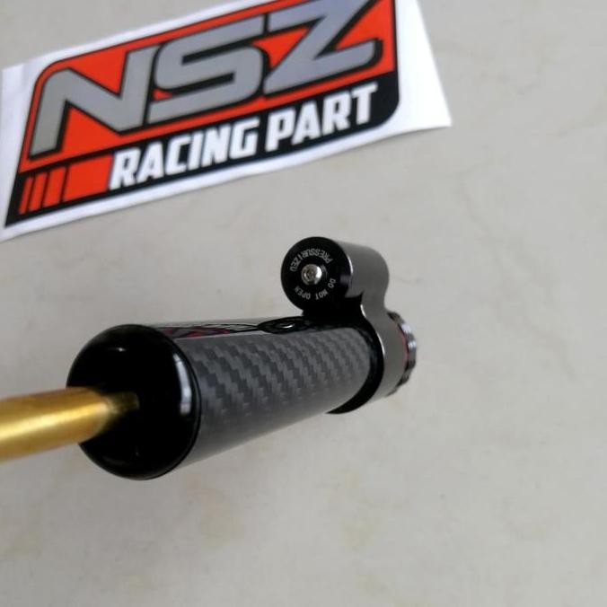Steering Damper Stabilizer Stang Carbon Kevlar Yamaha R6 + Bracket