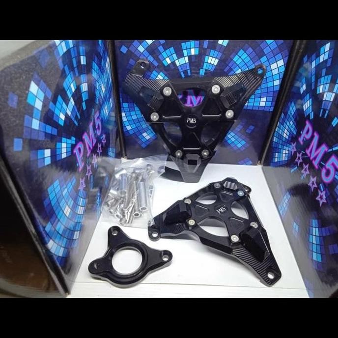 Cover tutup mesin variasi cnc Yamaha R15 Vixion Xabre Mx king