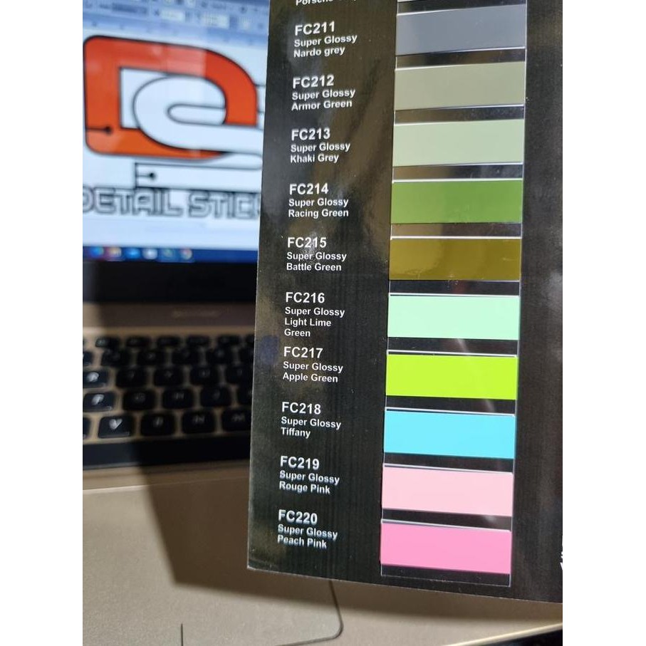 

ROLL Sticker Fanchi FC211 Super Gloss Nardo Grey 5pcm 8,5m ROLL