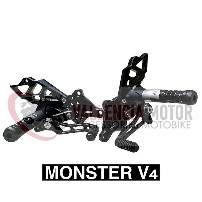 Underbone Nui Monster 4 Motor Satria Injeksi Fu150 New Fufi Orinal Footstep Motorcycle Satria150 New