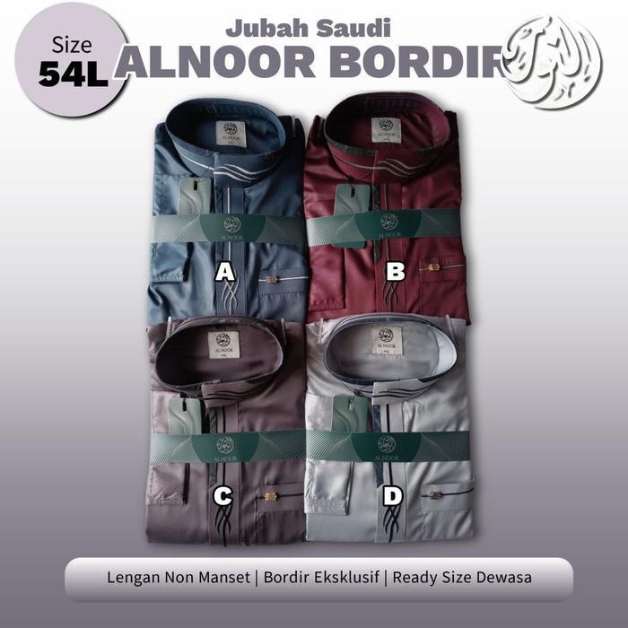 Sg Jubah Al Noor Bordir Dewasa