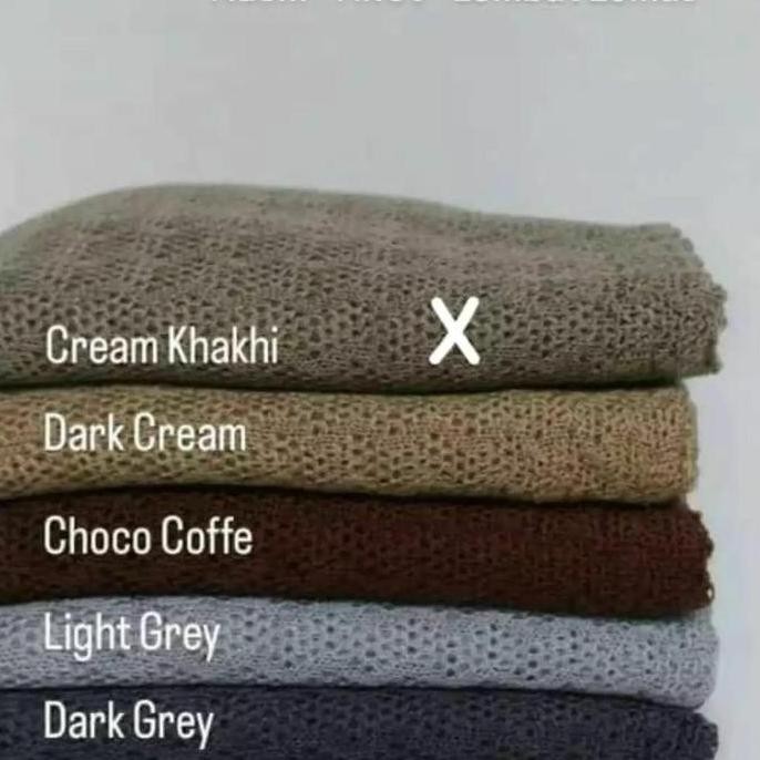 PASMINA INSTAN POLOS WARNA BAHAN PREMIUM RAJUT HIJAB MURAH ALEYDA