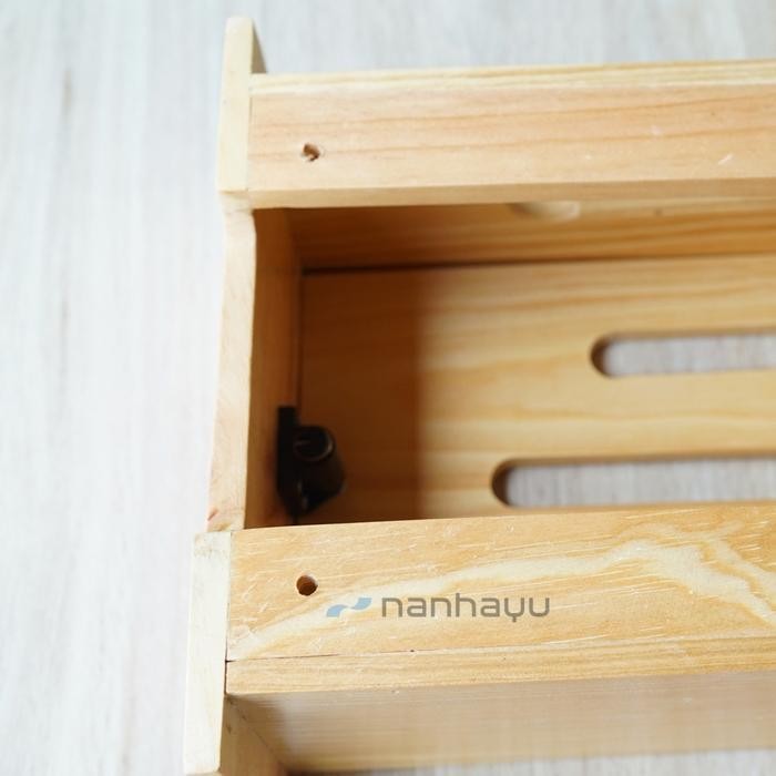 WSS Kotak penyimpan router wifi, rak wifi, rak kayu penyimpan router wifi - magnet