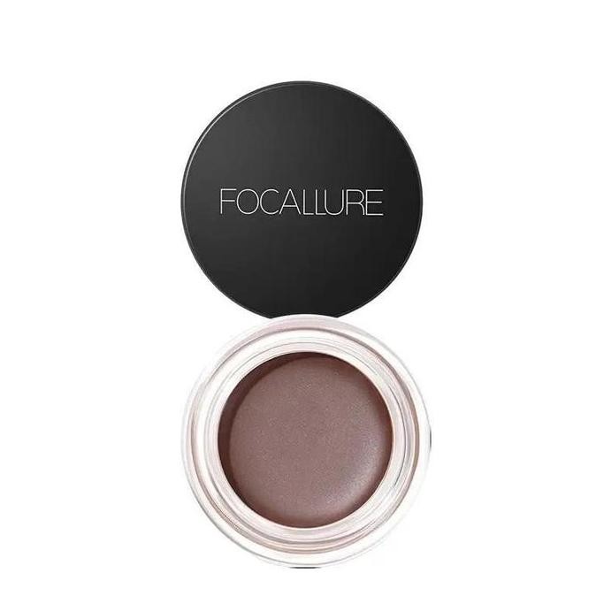 TERMURAH - fOCALLURE Eyebrow Cream Gel Quick Dry Pensil Alis Waterproof Tahan Lama | Hitam