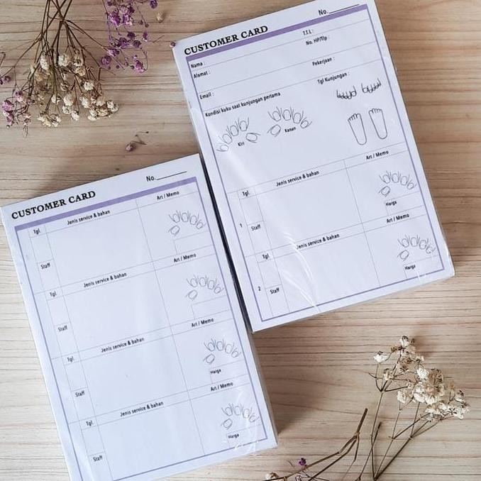 

BEBAS ONGKIR - Customer Card Ungu