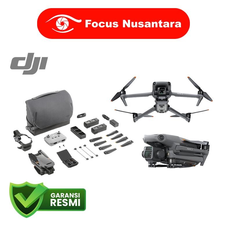WIYUNG DJI Mavic 3 Fly More Combo / DJI Mavic 3 Basic Drone Kamera Drone GARANSI RESMI