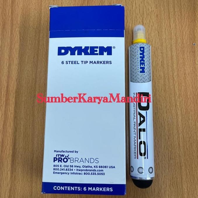 Dykem Dalo Industrial Paint Marker Dykem Dalo Steel Marker (Kuning) Hemat