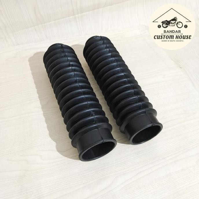 Karet Shock Depan Byson Hitam / Karet Shock Depan Custom