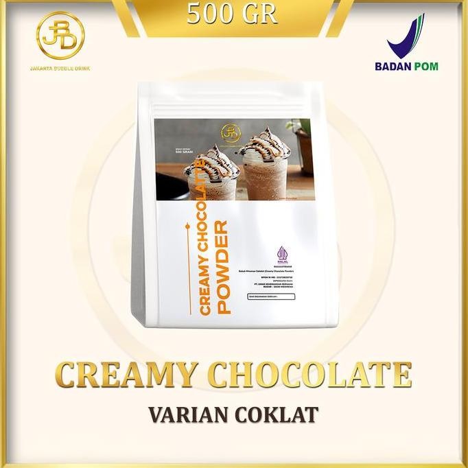 

Baru Jbd Bubuk Minuman Chocolate 500Gr - Powder Coklat Premium Jakarta Bubble Drink