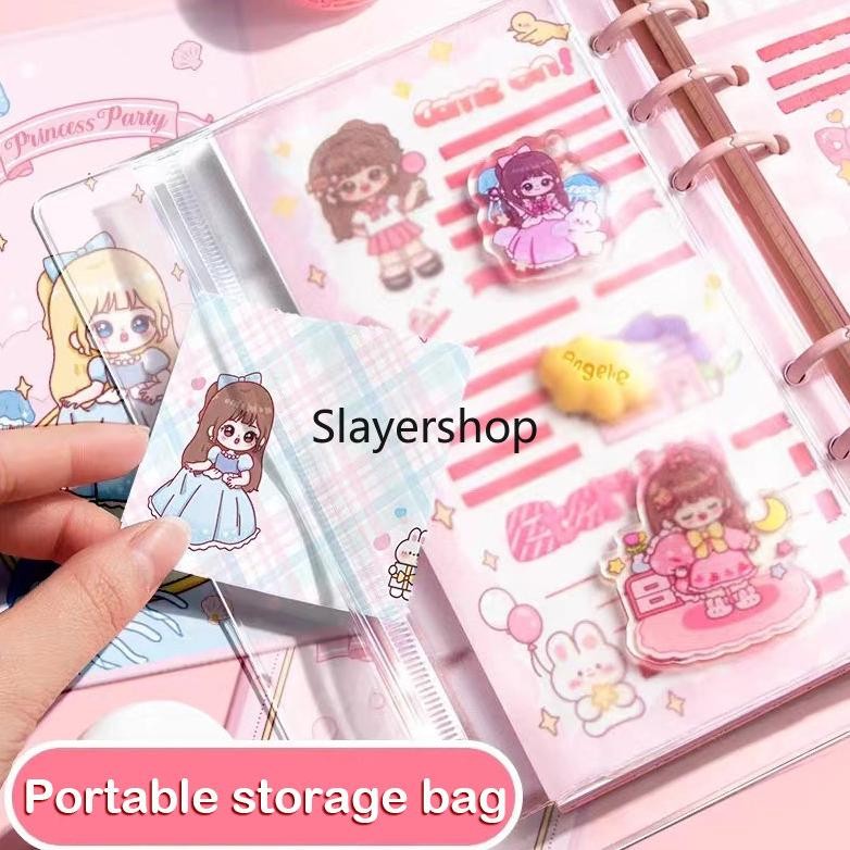 

Special Buku Binder A6 Aesthetic Buku Tulis Karakter Lucu Spiral Notebook Loose-Leaf Cute Korea Buku Catatan Diary Diy Daily Planner Scrapbook Jurnal Motif Kartun Imut Ghs-55