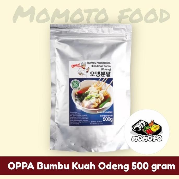 

Bumbu Kuah Odeng Korea Grosir OPPA 500 gram Kuah Bakso Ikan HALAL
