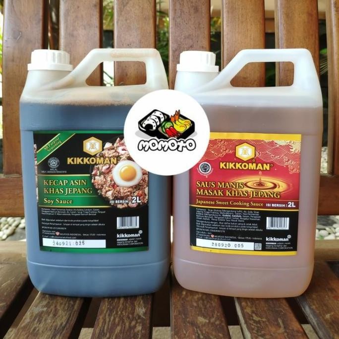 

Kikkoman 2L shoyu kecap Asin Mirin Sweet sauce seasoning