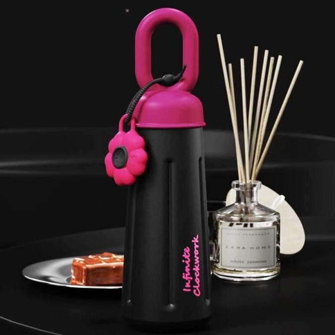 Baru Tumbler Stainless Aesthetic 400Ml Botol Minum Portable Thermos Estetik Korea