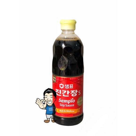 

Sempio Soy Sauce Jins Ganjang Rich Mellow Kecap Korea 860 Ml