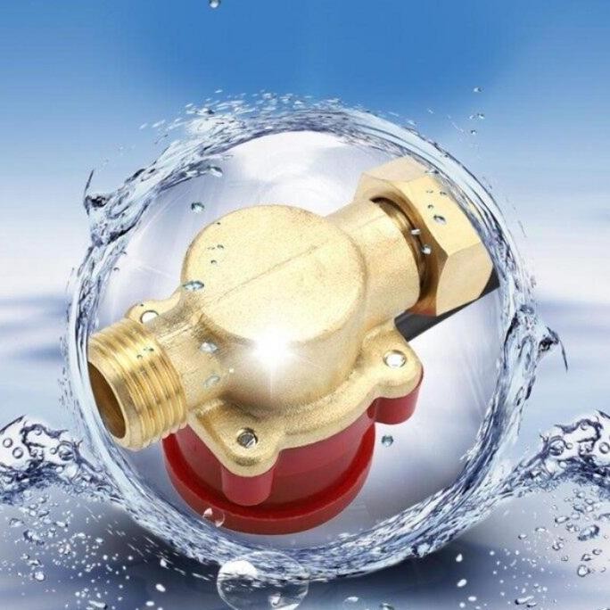 Original Water Flow Switch Pompa Air DC 1/2 Inch Otomatis 220V 60W Booster