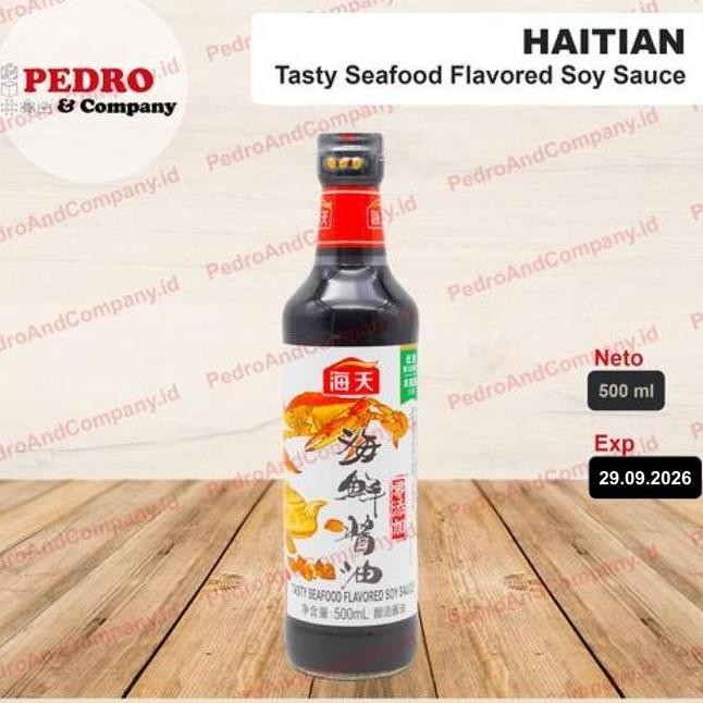 

Haitian Tasty Seafood Flavor Soy Sauce Ml Kecap Asin Seafood