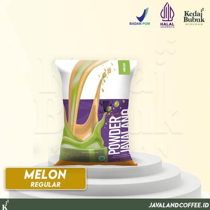 

Baru Javaland Melon Bubble Drink 1Kg - Bubuk Minuman Rasa Melon Original Untuk Ice Blend & Topping