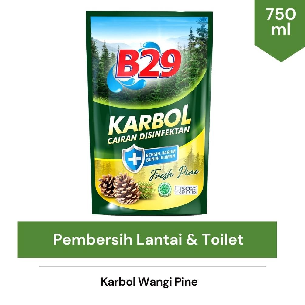 Special B29 Karbol Cairan Disinfektan - Fresh Pine 750Ml Pembersih Serbaguna Qv21
