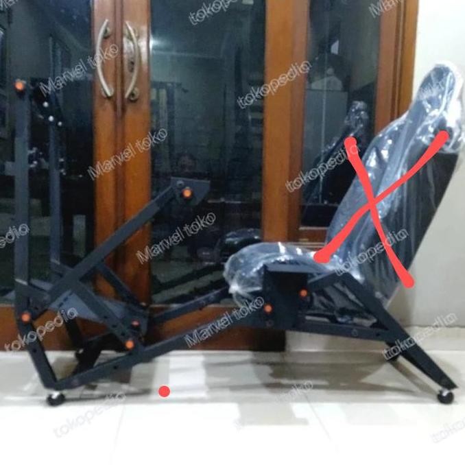 Rig Rangka Tanpa Jok Cockpit Marvel Simulator Racing Game Balap Mobil Kualitas Terbaik Harga Termura
