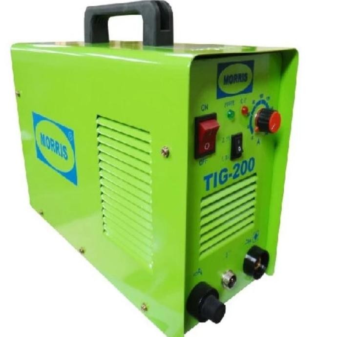 TERBARU MESIN LAS INVERTER MORRIS TIG 200 TIG200 AMPERE 1 PHASE TERMURAH