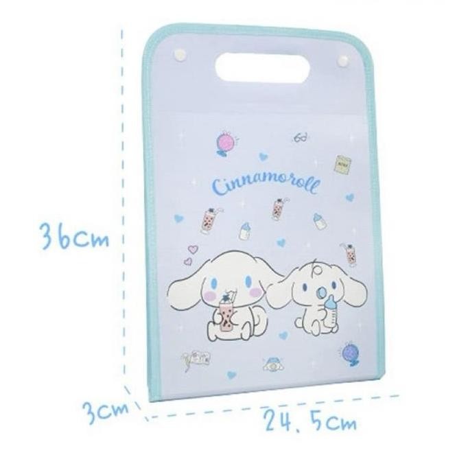 

Original Kawaii Sanrio Full Layer Map Folder Document Organizer Penyimpanan Dokumen Lucu