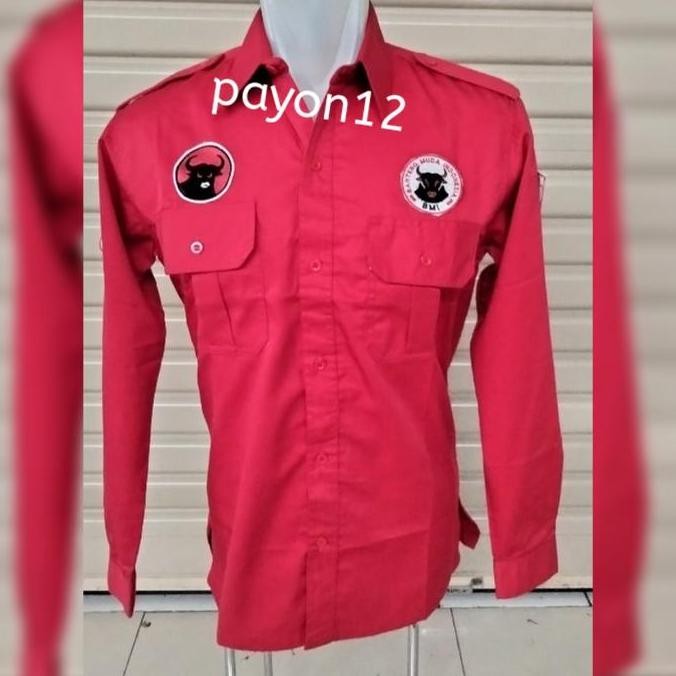 Kemeja Bmi(Banteng Muda Indonesia) Lengan Panjang