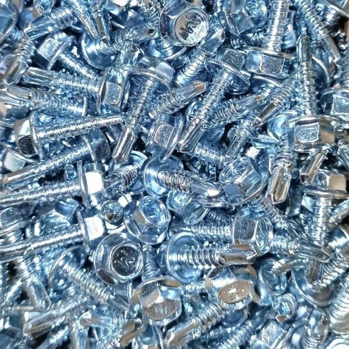 Skrup Baut Baja Ringan 10X19 Kemasan Isi 1000Pcs Kualitas Terbaik Harga Termurah