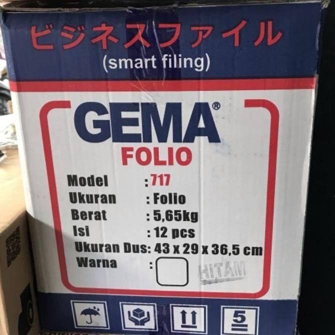 

Odner Gema 717 Folio / Odner Folio Gema 717 (Selusin 12 Pcs)