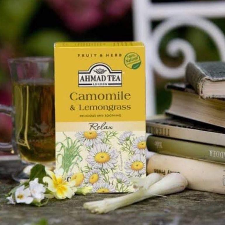 

SALE! AHMAD TEA CAMOMILE LEMONGRASS 20S | TEH BUNGA & SEREH RELAKSASI ALAMI