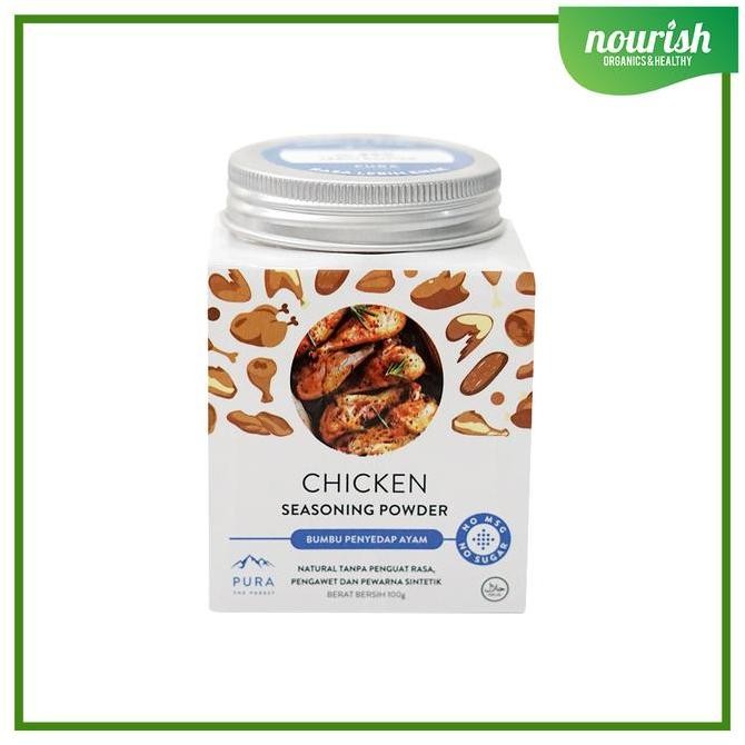 

PURA SEASONING BUMBU PENYEDAP NO MSG - CHICKEN 100 gr