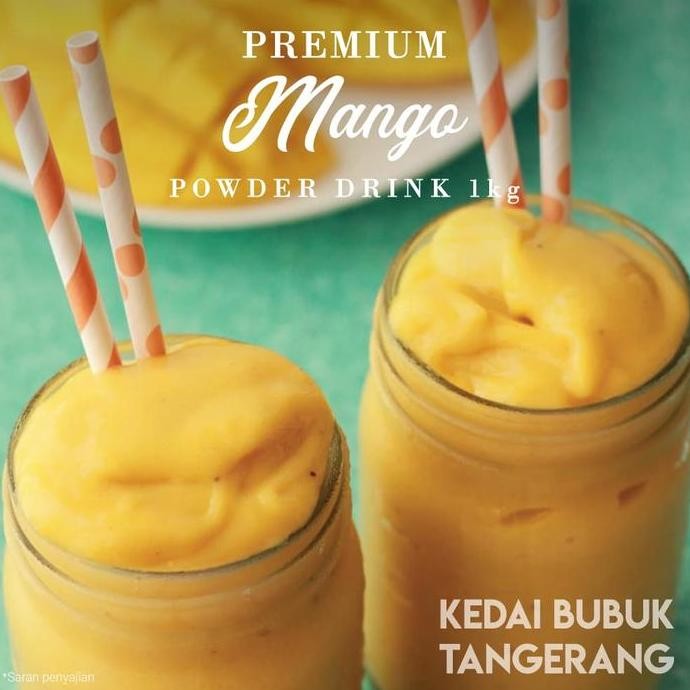 

Baru Bubuk Minuman Mango Premium 1Kg - Powder Drink Mangga Kekinian Untuk Ice Blend