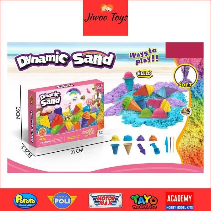 Mainan Pasir Dynamic Sand Ice Cream HW24165467