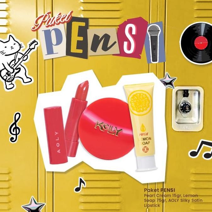 TERMURAH - [NEW] PAKET PENSI Kelly New Bundle BPOM