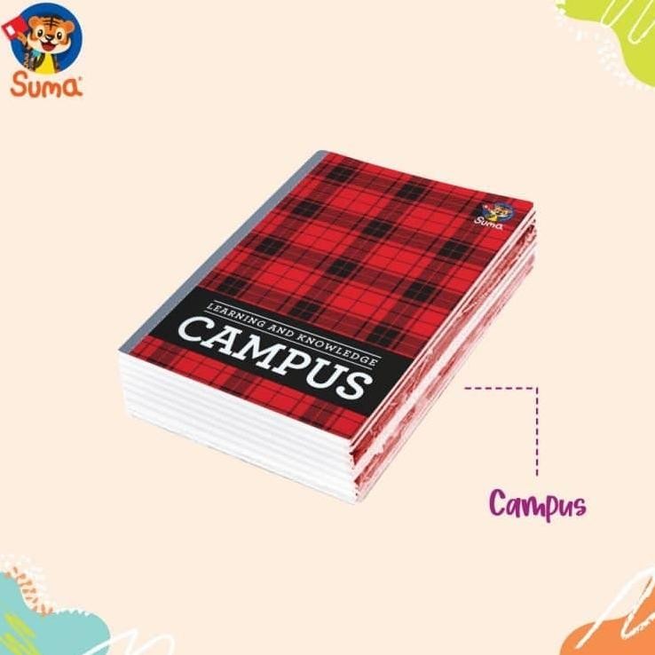 

Siap Kirim Buku Tulis Panjang SUMA Campus 50 Lembar - 10 Buku Sekolah/Pak