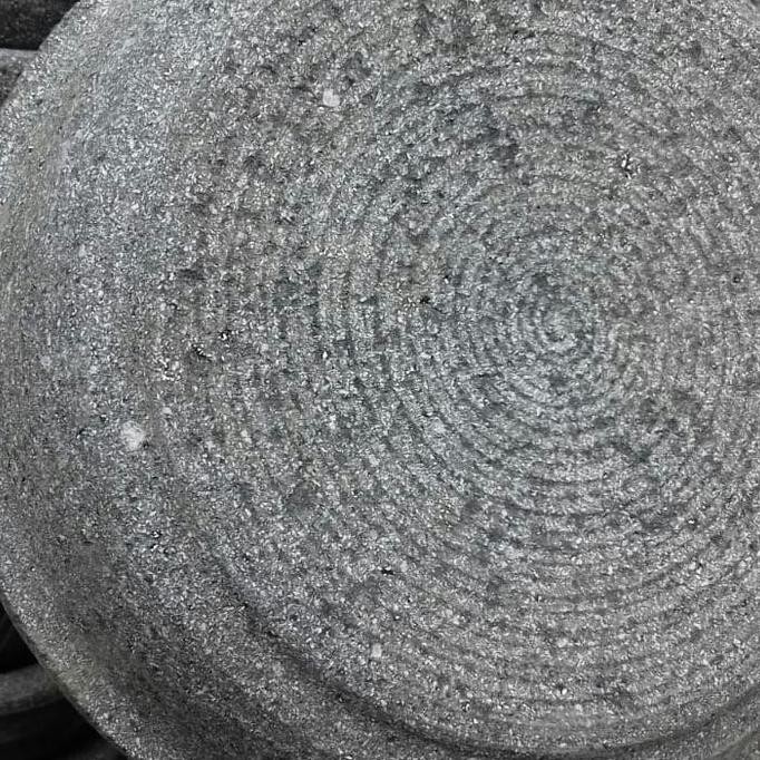 

cobek bubut batu asli ukuran 20 cm TF