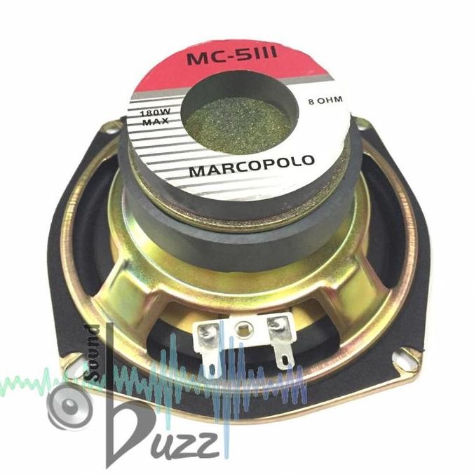 JB Speaker Sub Woofer MARCOPOLO 5 inch MC - 5111 None