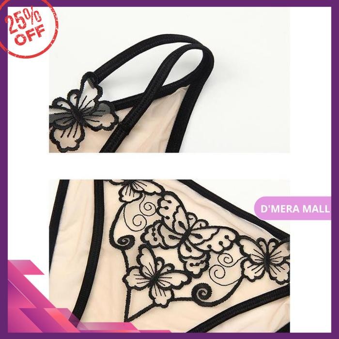 CELANA DALAM BRIEF BORDIR LOVELY CELANA DALAM WANITA TRANSPARAN C PRODUK PILIHAN 