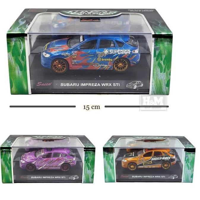 Diecast Saico Subaru Impreza WRX STI