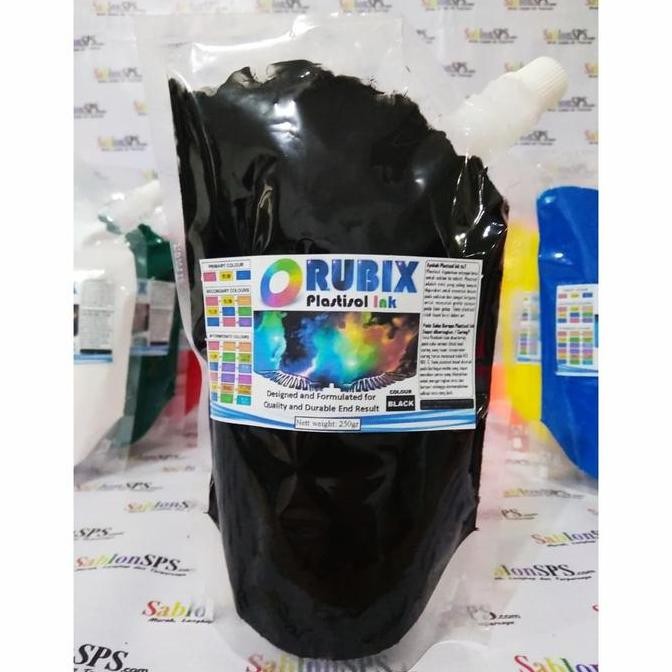 

Tinta Sablon Distro Plastisol Hitam Black