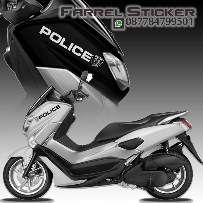 Baru stiker sticker police nmax