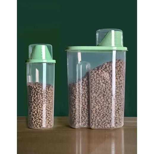Tempat Penyimpanan Dry Food Makanan Kucing Anjing Toples Pet Food Storage