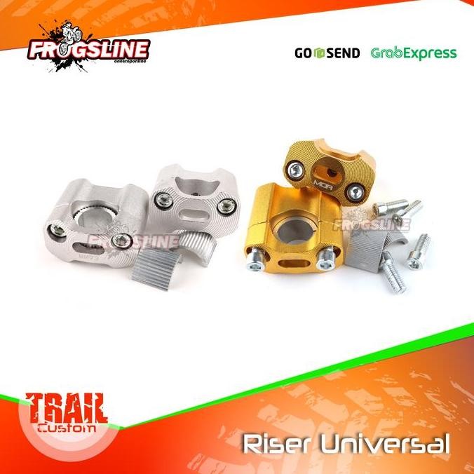 Ready Riser Stang CNC Universal Gold - Riser Universal Silver
