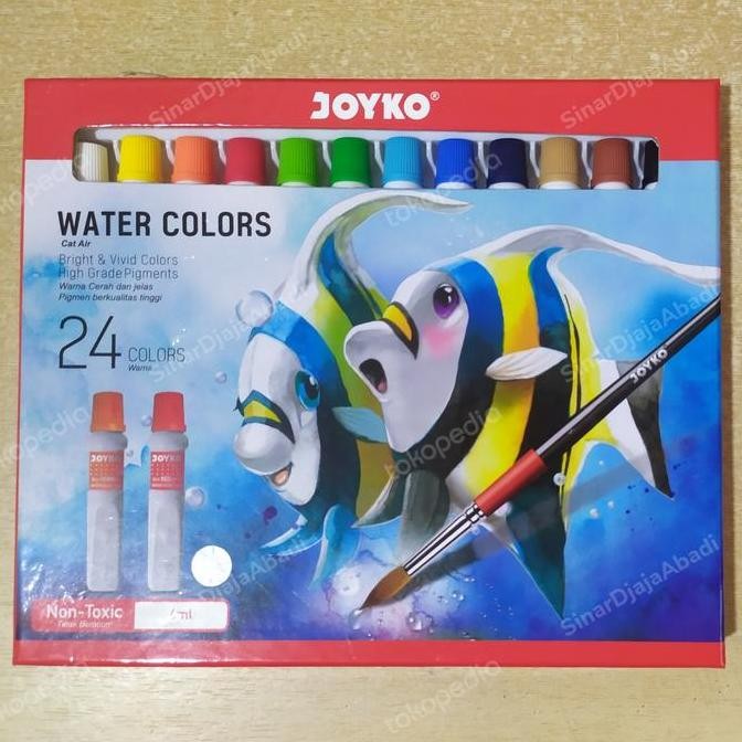

Joyko Cat Air 24 Warna (6 Ml) - Water Colors