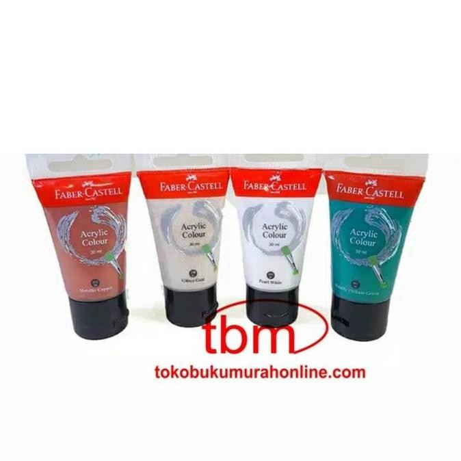 

Faber Castell Acrylic Colour 30Ml Glitter Gold / Cat Akrilik Gliter