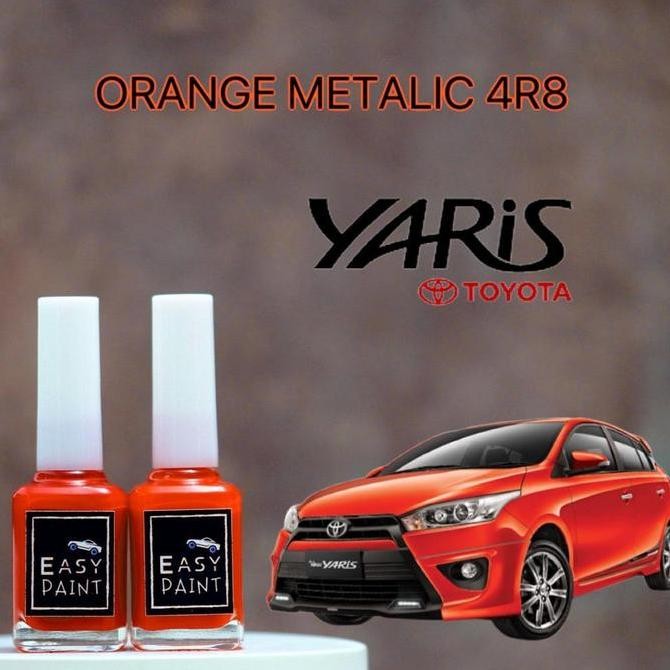 Cat Oles Orange Metalic 4R8 Toyota Yaris Orange